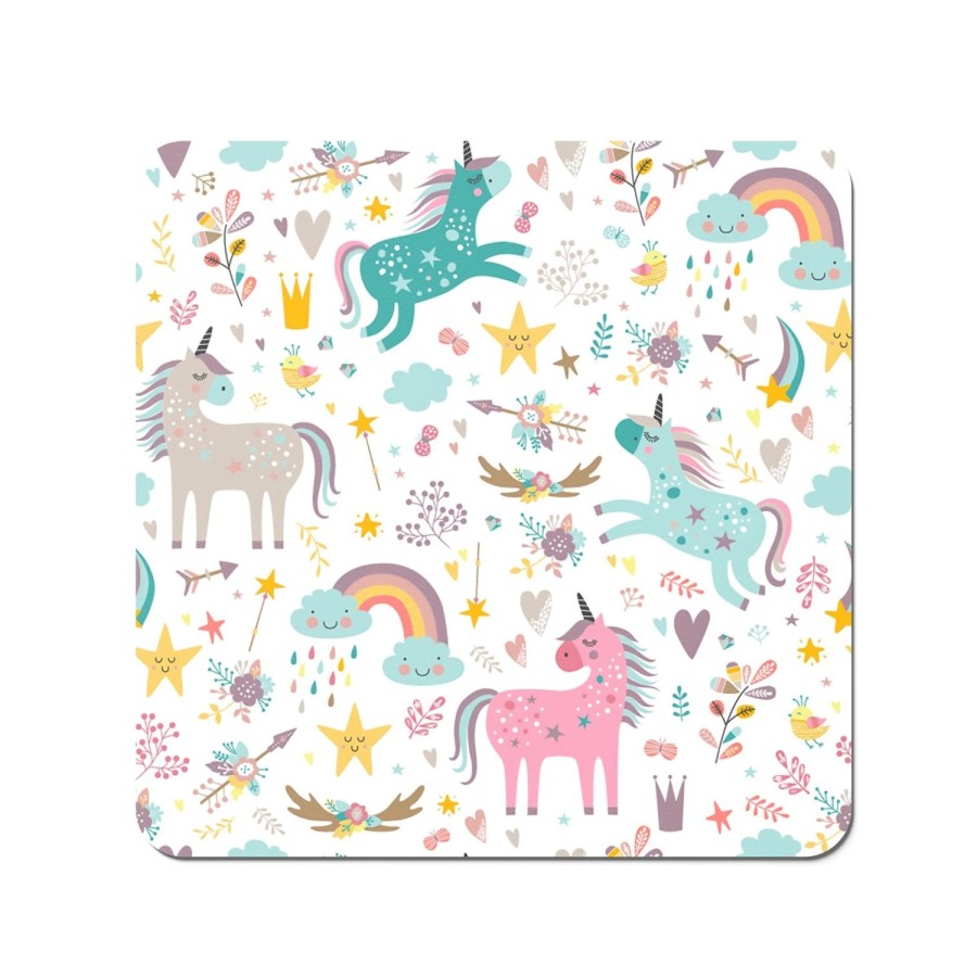 Click to view product details and reviews for Unicorn And Rainbows Coasters. Click to view product details and reviews for Unicorn And Rainbows Coasters.
