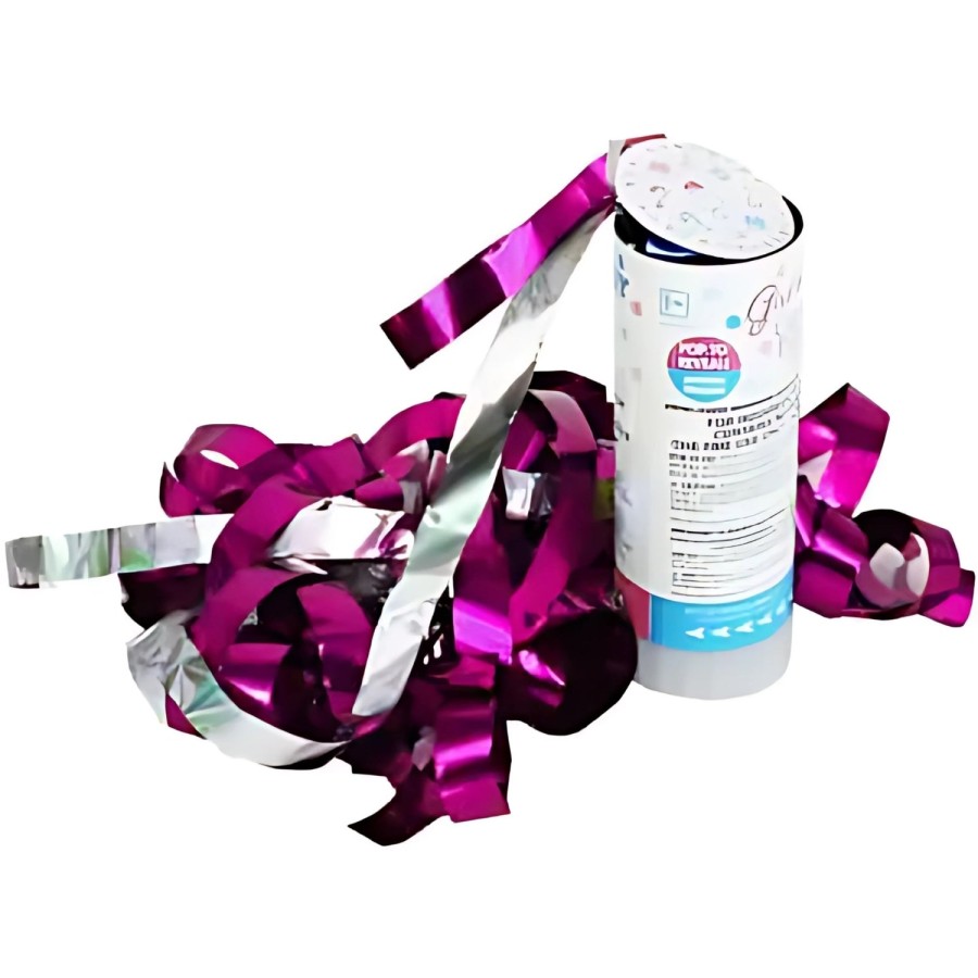 Pink Baby Shower Reveal Confetti Cannon