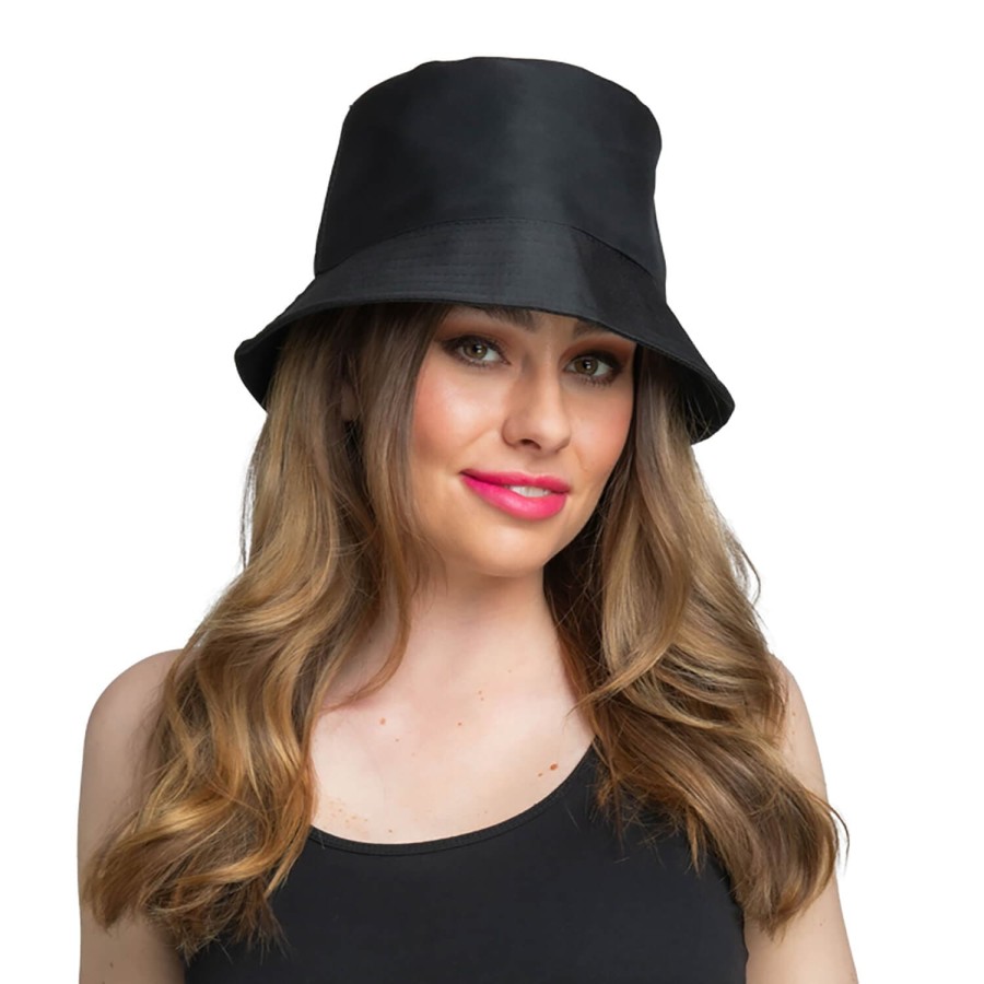 Click to view product details and reviews for Adults Bucket Hat 70s Retro Hippie Surfer Hip Hop Fancy Dress.