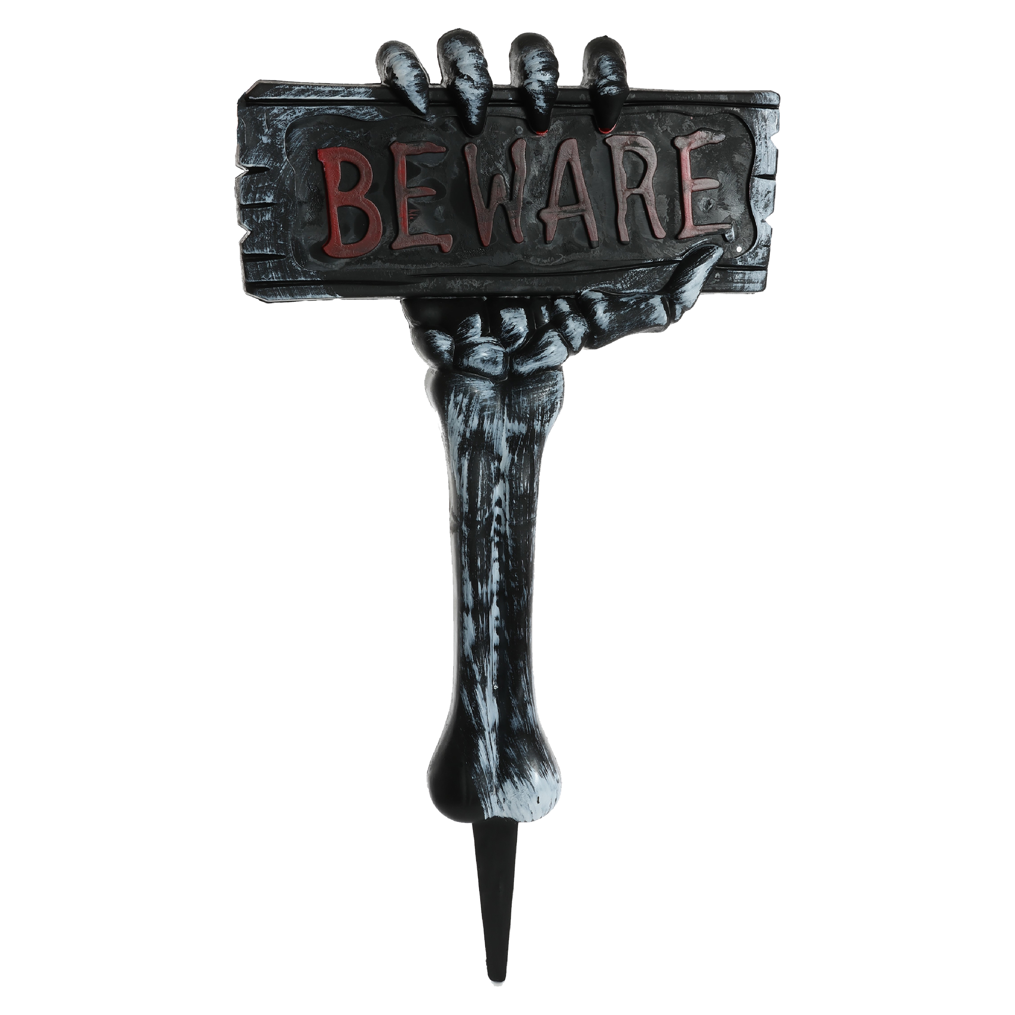 Click to view product details and reviews for Halloween Beware Sign Decoration Pack Of 1.