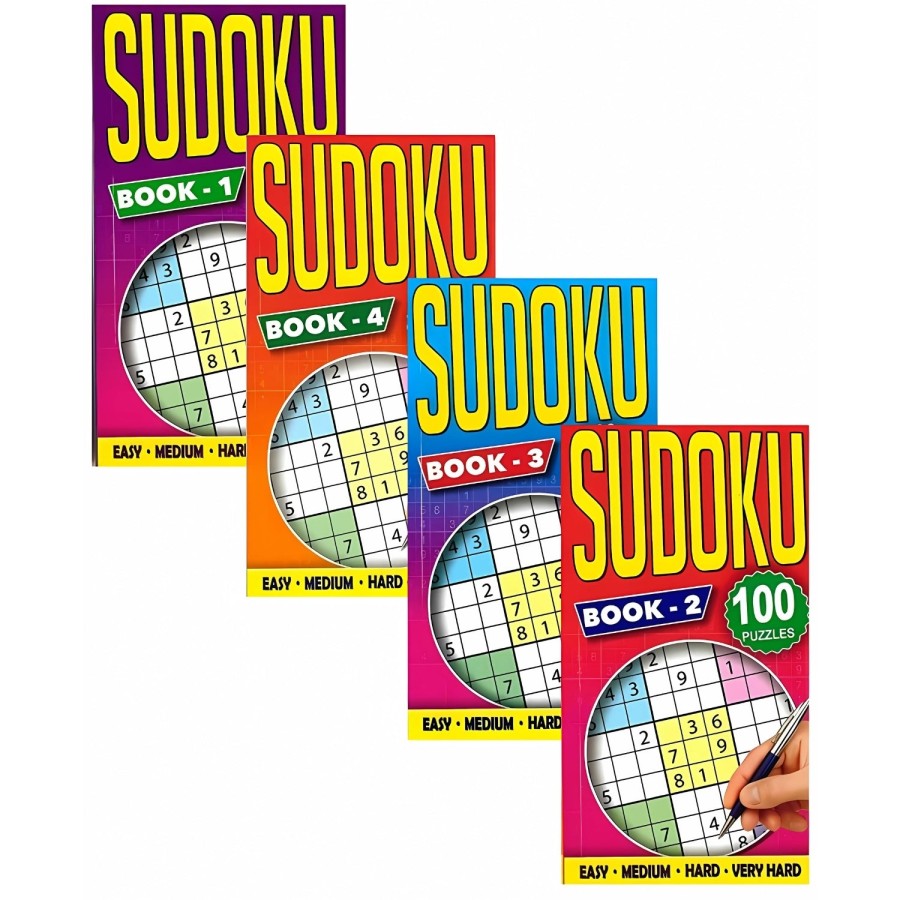 Sudoku Puzzle Book: 100 Number Puzzles For Brain Fitness