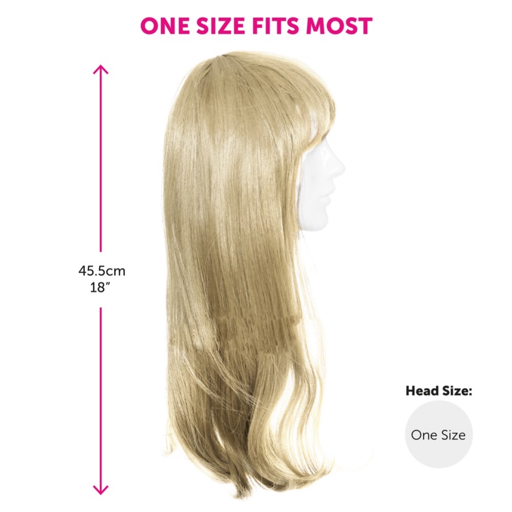 Heat & Style Blonde Wig - Size