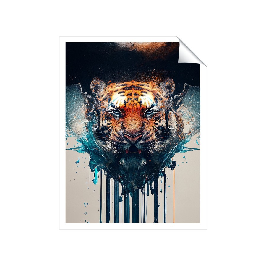 Click to view product details and reviews for Tiger Face Splashart Art Prints 8 X 10 No Frame. Click to view product details and reviews for Tiger Face Splashart Art Prints 8 X 10 No Frame.