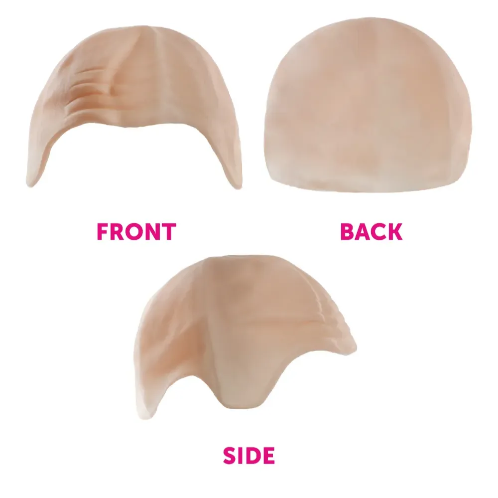 Adults Joe Rogan Costume | 4 Pcs | T-Shirt, Bald Cap, Headphones & Tattoo Sleeves