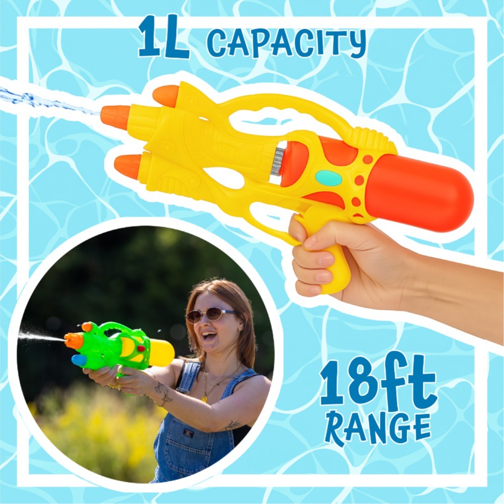 Large Water Gun Summer Pistol - 44X19CM / 17X7 Inch