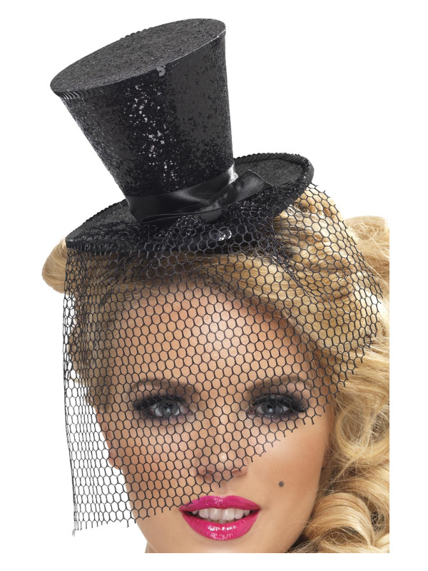 Fever Mini Top Hat on Headband,
