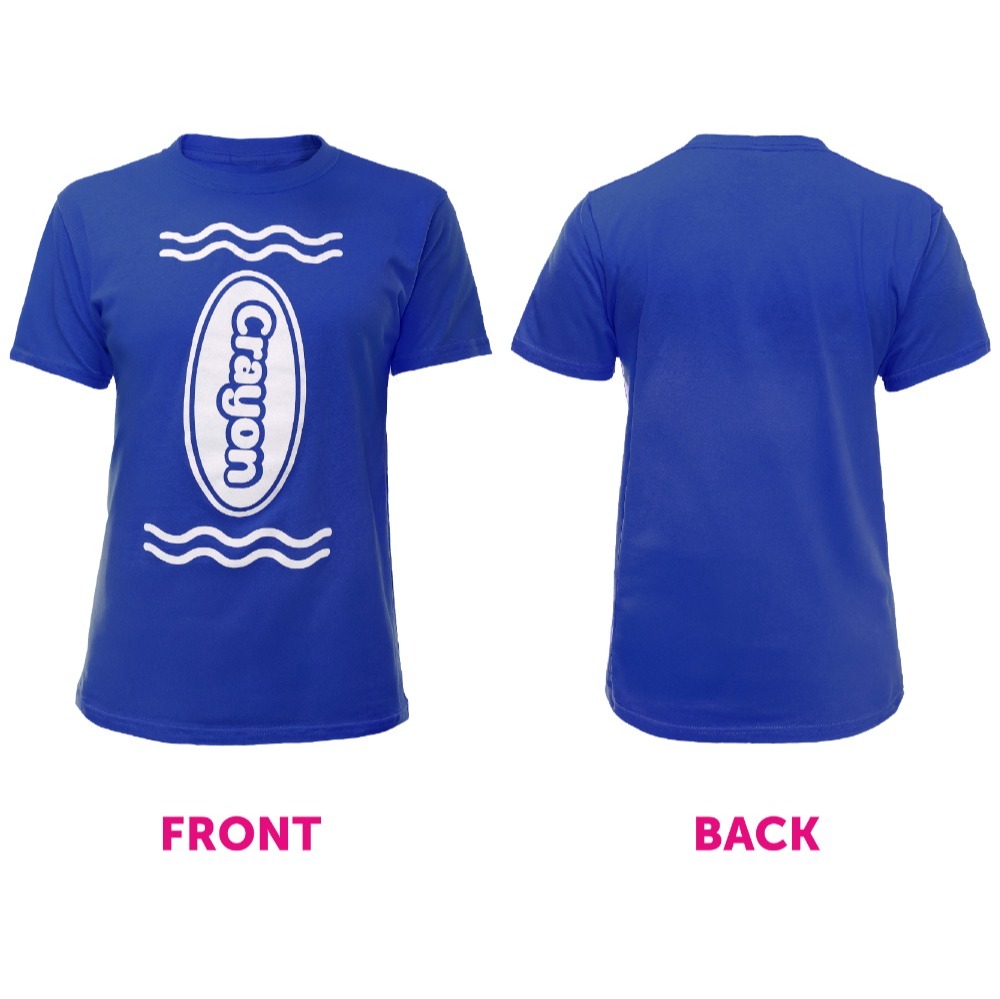 Royal Blue Crayon T-Shirt