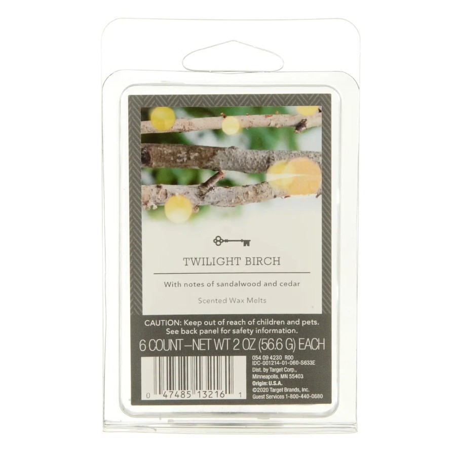 Click to view product details and reviews for Threshold Twilight Birch Scented Wax Melts Pack Of 6.