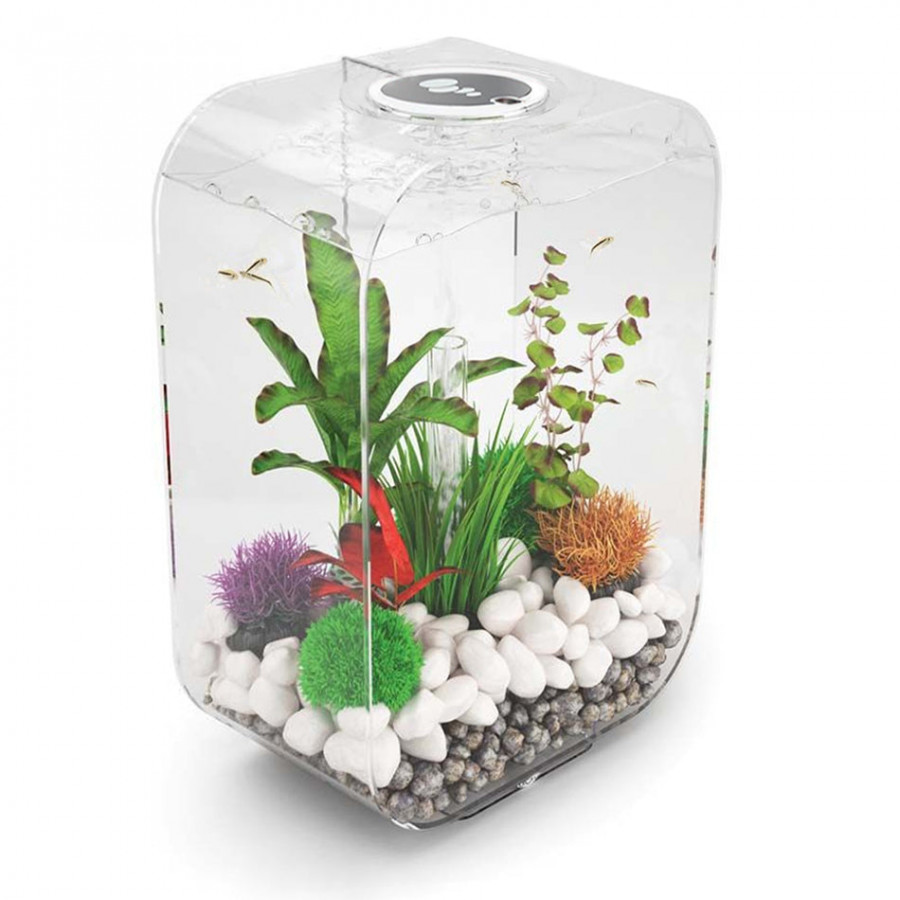 Biorb Life 45l Aquarium Mcr Led Lighting Black White Clear Clear