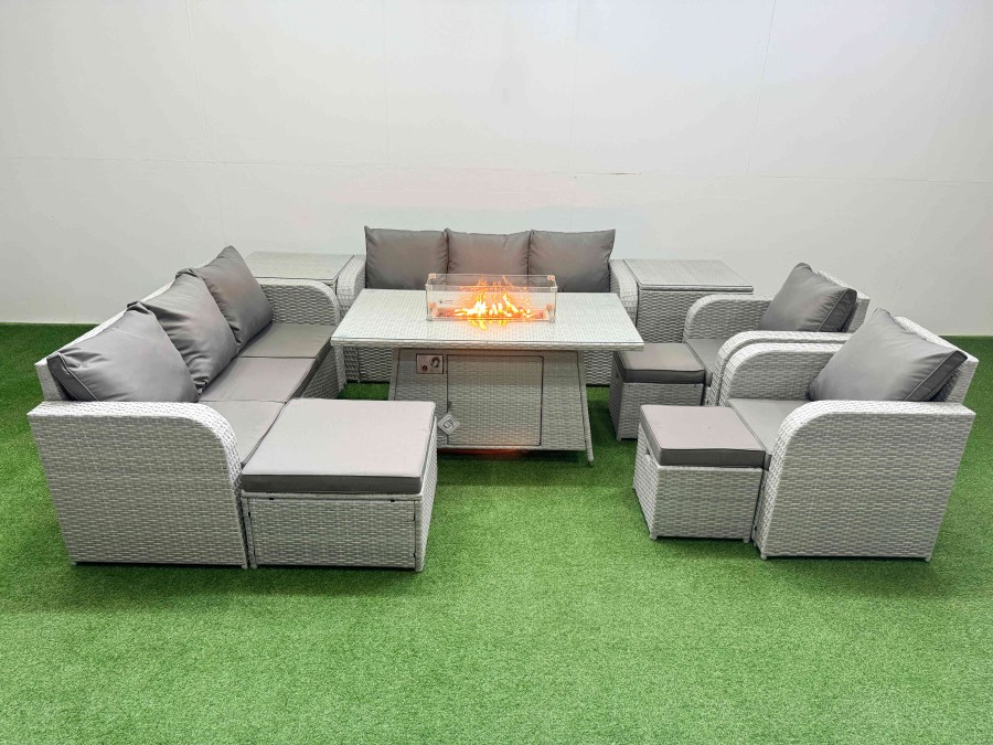Click to view product details and reviews for Fimous Pe Rattan High Back Lounge Sofa Set Patio Firepit Dining Table Chairs Set With 3 Seater Sofa Reclining Chair 3 Stools 2 Side Table Light Grey. Click to view product details and reviews for Fimous Pe Rattan High Back Lounge Sofa Set Patio Firepit Dining Table Chairs Set With 3 Seater Sofa Reclining Chair 3 Stools 2 Side Table Light Grey.