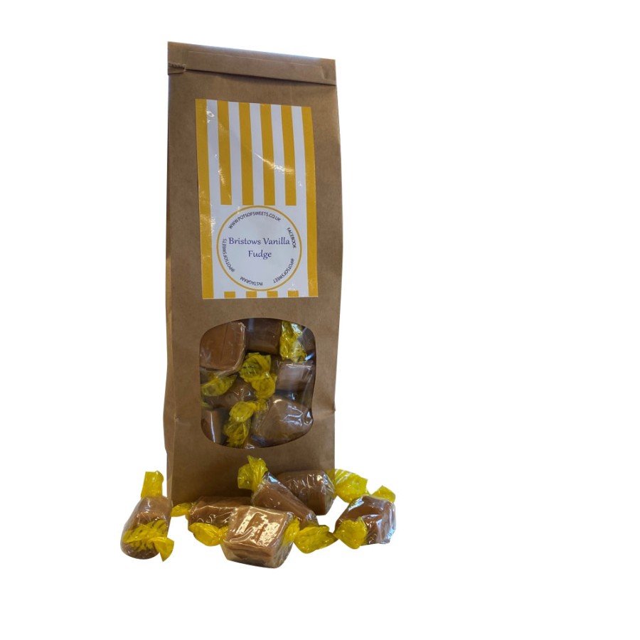 Click to view product details and reviews for 350g Bag Of Bristows Vanilla Fudge Sweets.