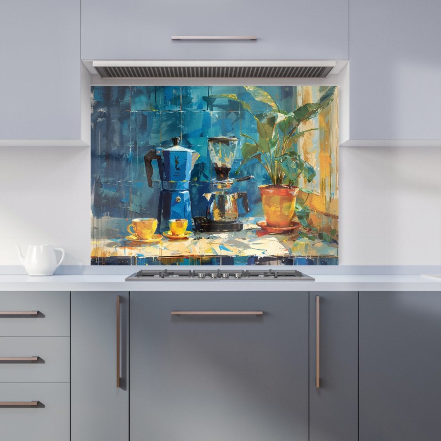 Click to view product details and reviews for Morning Coffee A Painterly View Kitchen Splashback W595mm X H745mm. Click to view product details and reviews for Morning Coffee A Painterly View Kitchen Splashback W595mm X H745mm.
