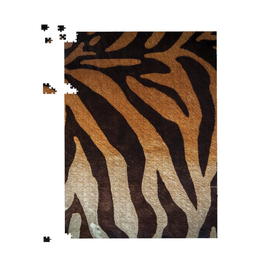 Click to view product details and reviews for Tiger Skin Print Jigsaw Puzzle 1000 Piece.