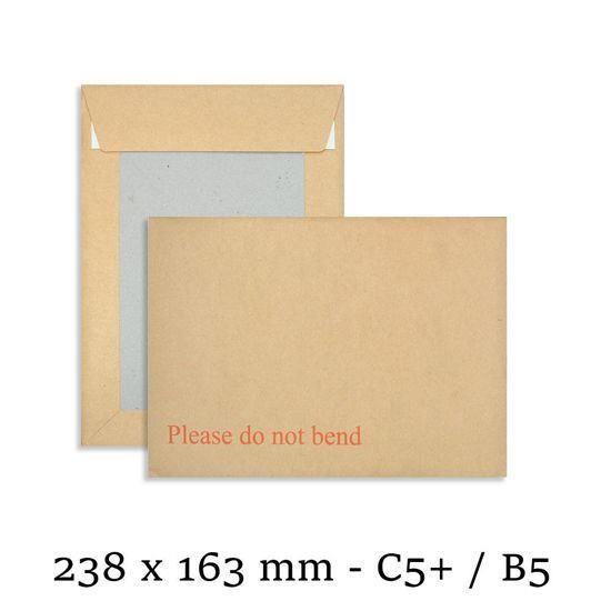 Click to view product details and reviews for C5 Manilla Hard Board Backed Please Do Not Bend Envelopes Mailer 238x163 Mm 10.