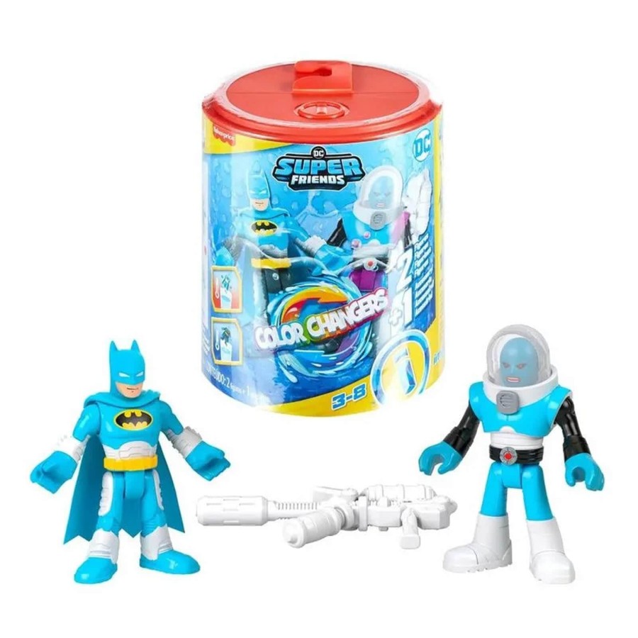 Imaginext DC Super Friends Color Changers Figures 3 Piece Set