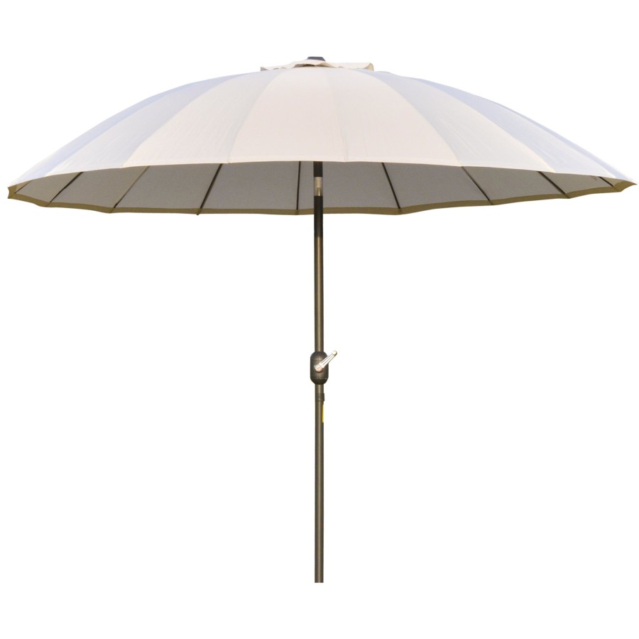 Click to view product details and reviews for Ð¤255cm Patio Parasol Umbrella Outdoor Market Table Parasol With Push Button Tilt Crank And Sturdy Ribs For Garden Lawn Backyard Pool White.