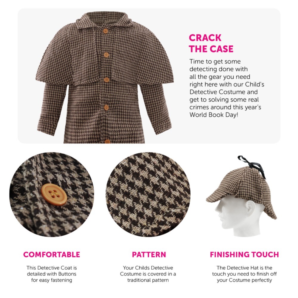 Kids Detective Costume