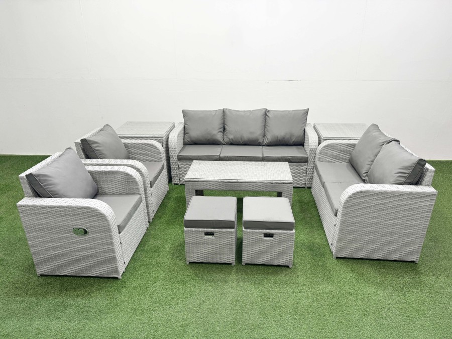 Click to view product details and reviews for Fimous Pe Rattan Garden Furniture Set Adjustable Chair Sofa Double Love Seat 2 Seater Sofa Lounge Set Rectangular Coffee Table 2 Stools 2 Side Table L. Click to view product details and reviews for Fimous Pe Rattan Garden Furniture Set Adjustable Chair Sofa Double Love Seat 2 Seater Sofa Lounge Set Rectangular Coffee Table 2 Stools 2 Side Table L.