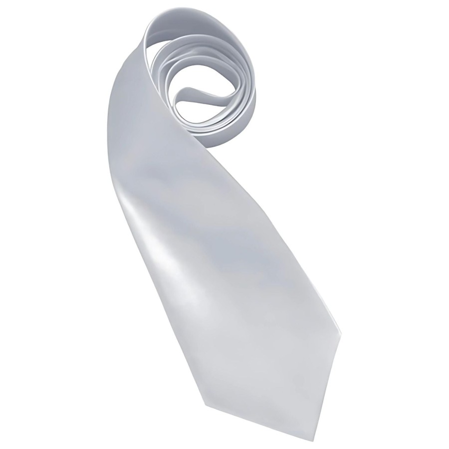 Click to view product details and reviews for Mens White Gangster Fancy Dress Ties.