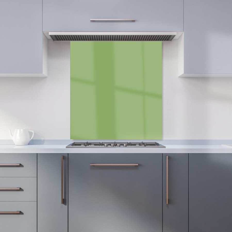 Click to view product details and reviews for Thyme Green Kitchen Splashback W700mm X H650mm.