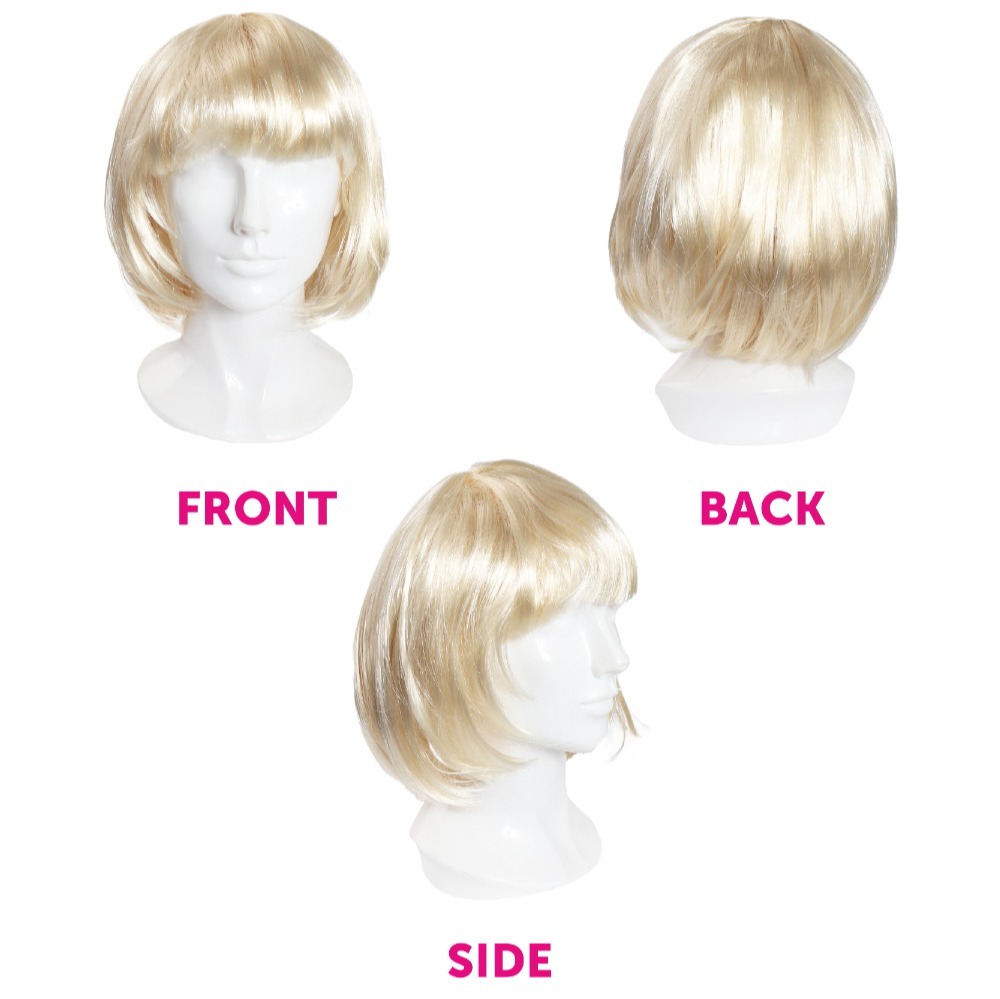 Adults Hulk Hogan Costume | 6 Pcs | T-Shirt, Wig, Bandana, Moustache, Glasses & Sweatbands