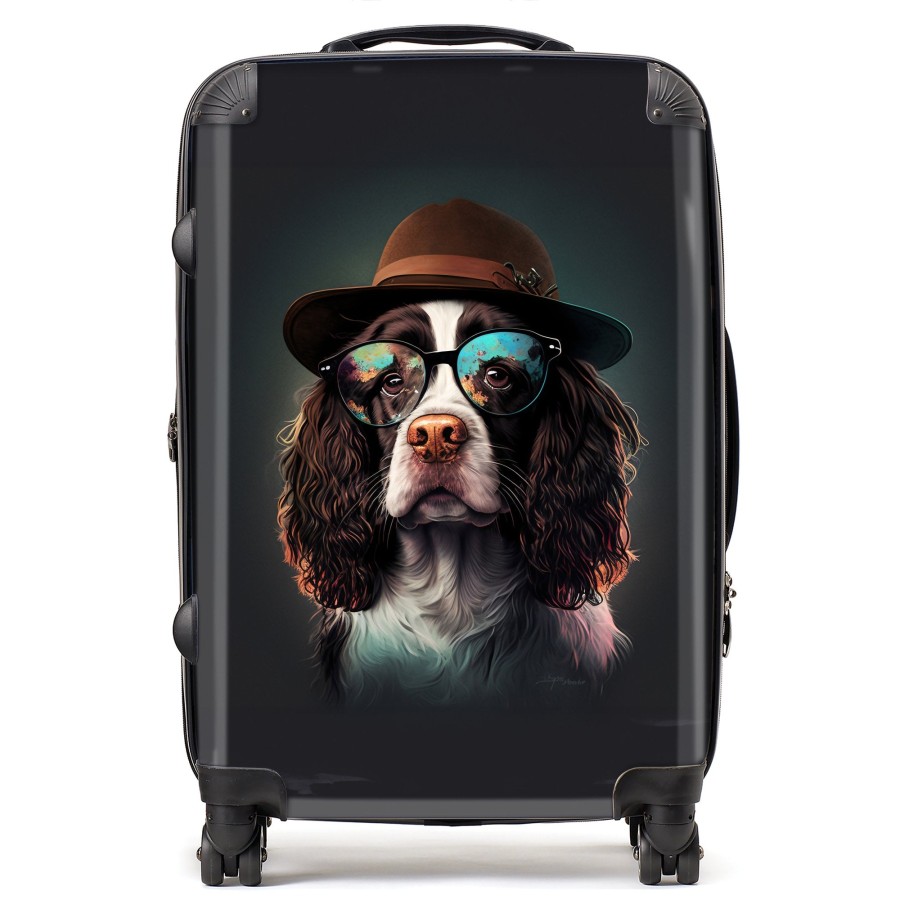 Click to view product details and reviews for Springer Spaniel Dog Splashart Suitcase Medium. Click to view product details and reviews for Springer Spaniel Dog Splashart Suitcase Medium.