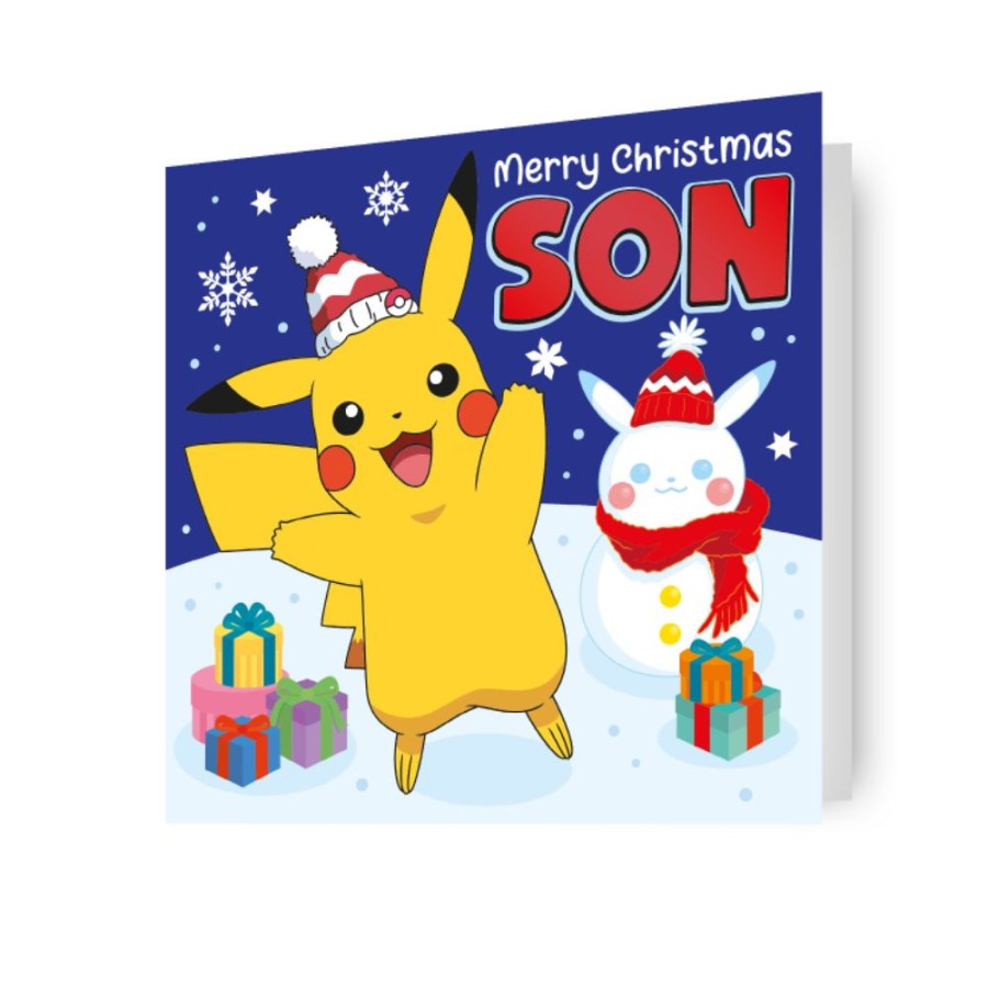 Click to view product details and reviews for Pokemon Son Christmas Card.