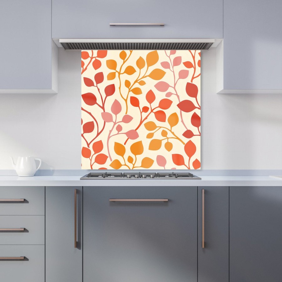 Click to view product details and reviews for Colorful Autumn Leaves Kitchen Splashback W600mm X H600mm.