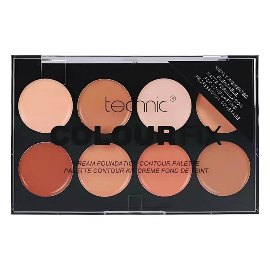 Technic Colour Fix Cream Foundation Contour Makeup Palette