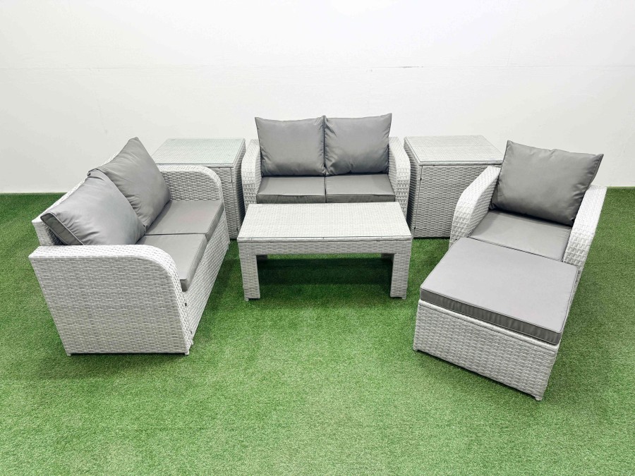 Click to view product details and reviews for Fimous High Back Poly Rattan Garden Furniture Set With Reclining Chair Loveseat Sofa Oblong Coffee Table Indoor Outdoor Patio Set Big Stool 2 Side Ta. Click to view product details and reviews for Fimous High Back Poly Rattan Garden Furniture Set With Reclining Chair Loveseat Sofa Oblong Coffee Table Indoor Outdoor Patio Set Big Stool 2 Side Ta.