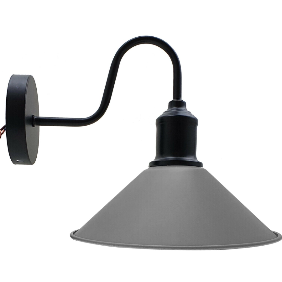 Click to view product details and reviews for Modern Retro Industrial Wall Mounted Lights Rustic Sconce Lamps Fixture2482 Grey.