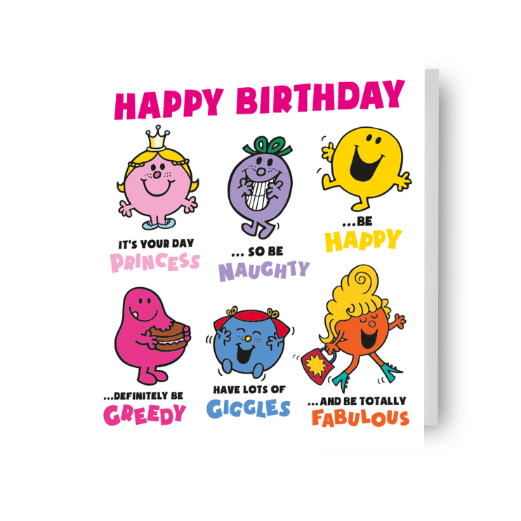 Click to view product details and reviews for Mr Men Little Miss Girls Happy Birthday Card.