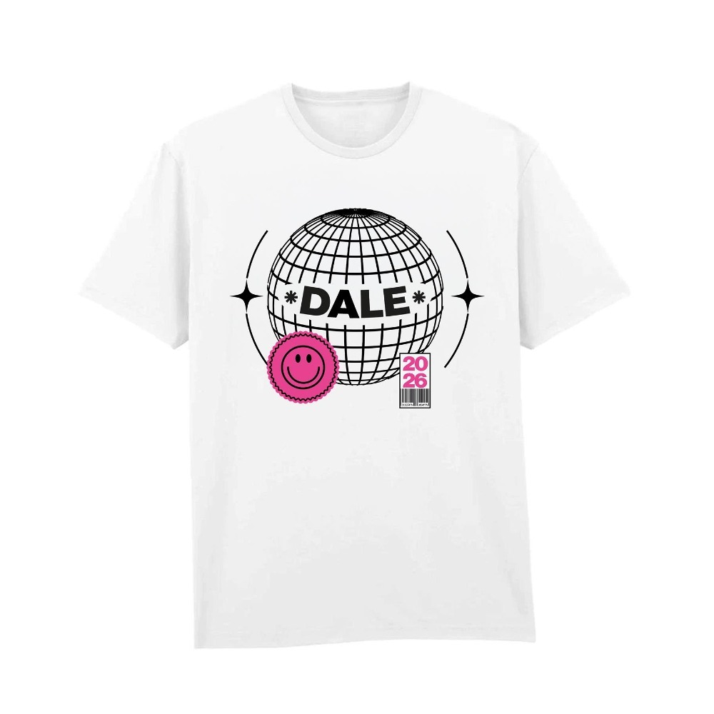 Adults Mr Worldwide Costume | 4 Pcs | 'Dale' T-shirt, Bald Cap, Sunglasses & Soul Patch