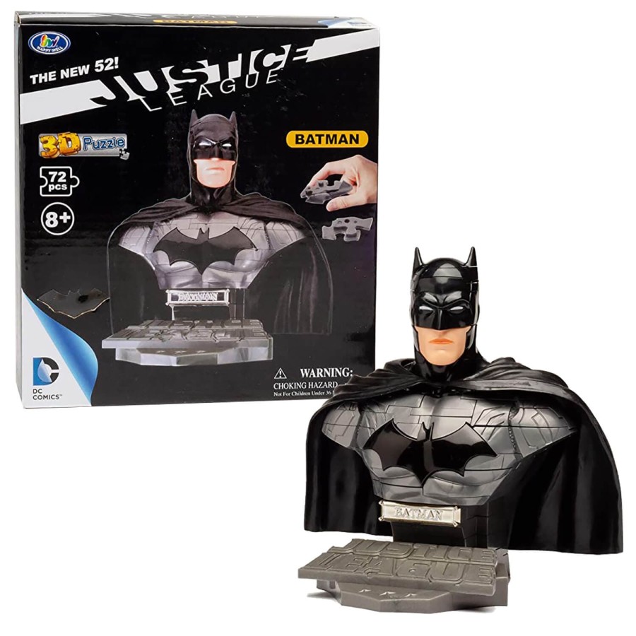 Click to view product details and reviews for 3d Jigsaw Puzzle Dc Comics Superhero 72 Plastic Pieces Age 8 Batman.
