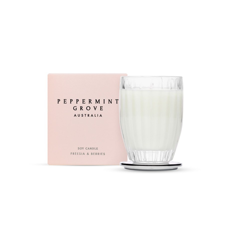 Click to view product details and reviews for Freesia Berries Med Glass Jar.