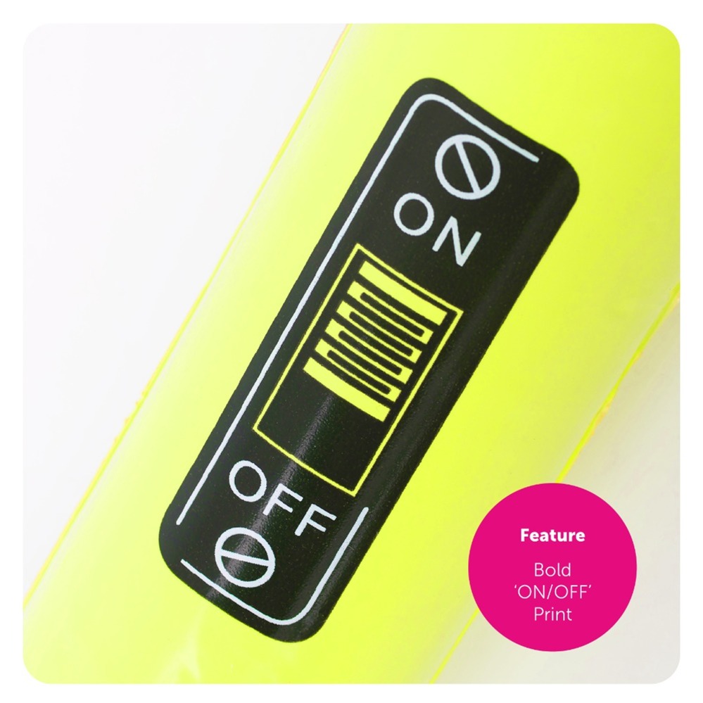 Yellow Inflatable Microphone