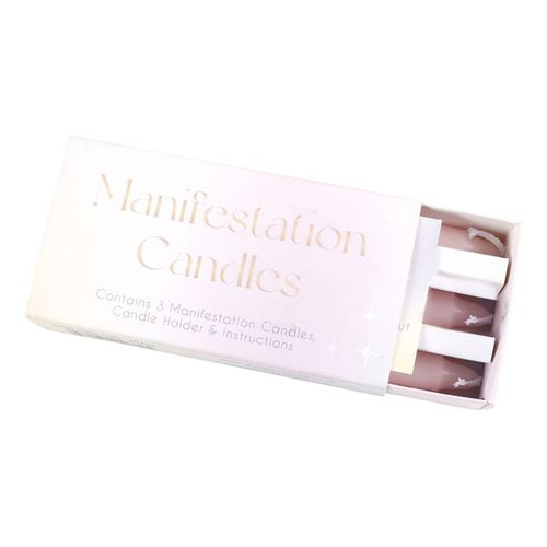 Click to view product details and reviews for 3 Manifestation Spell Candles In A Box.