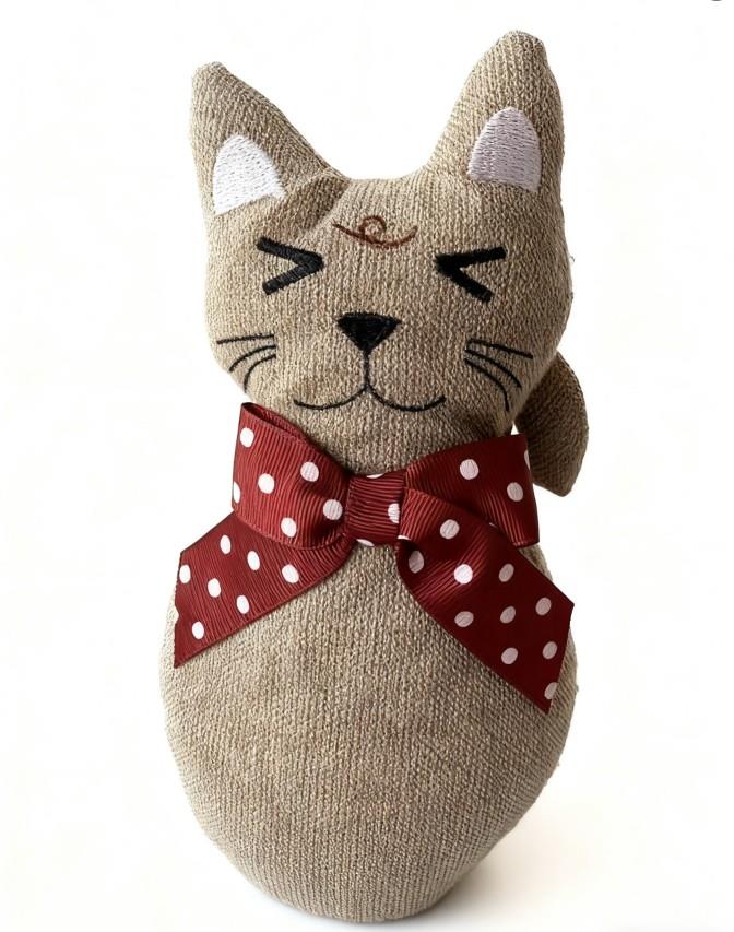 Click to view product details and reviews for Star Cube Door Stopper With Handle Herringbone Design Sand Filled Door Holder One Size Cat Beige.