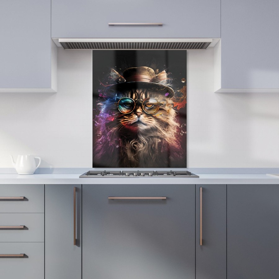 Click to view product details and reviews for Siberian Cat With Glasses Splashart Kitchen Splashback W600mm X H750mm. Click to view product details and reviews for Siberian Cat With Glasses Splashart Kitchen Splashback W600mm X H750mm.
