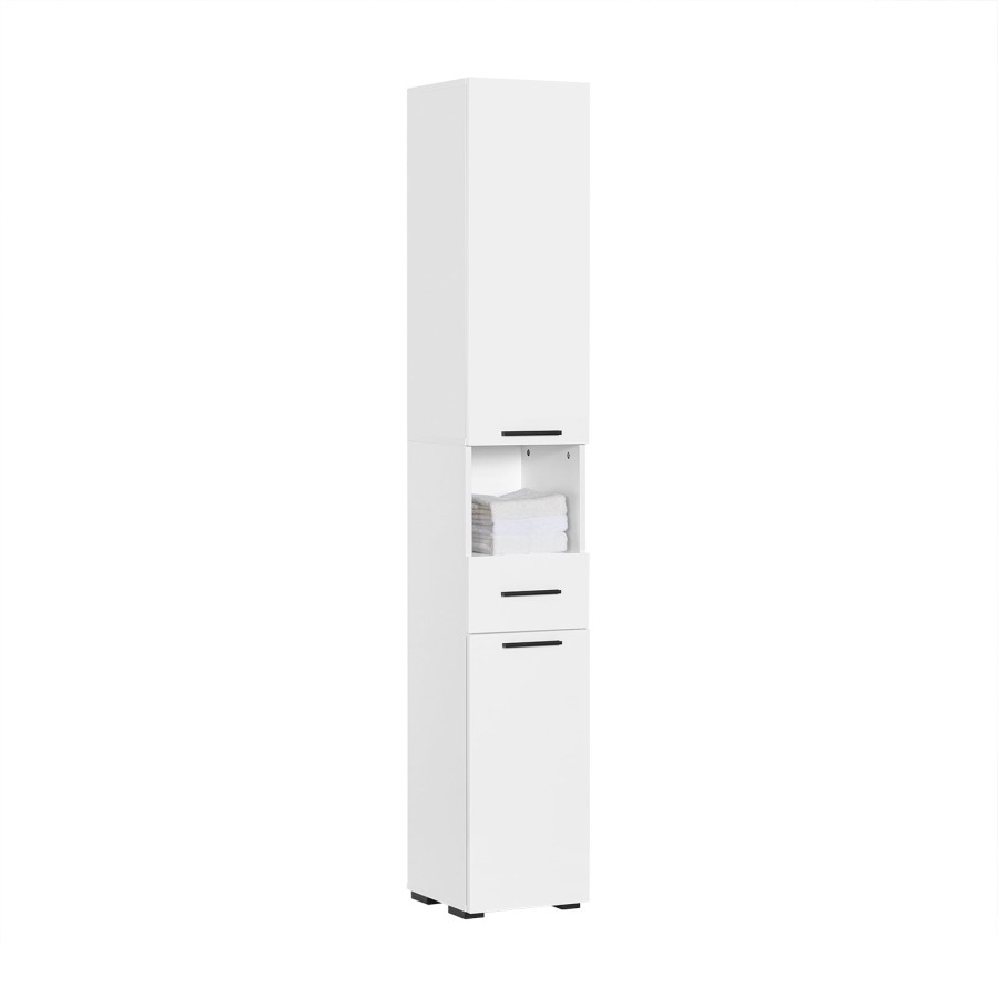 Click to view product details and reviews for Sobuy Bzr166 W Bathroom Tall Cabinet Tall Cupboard Bathroom Storage Cabinet With 2 Doors White.