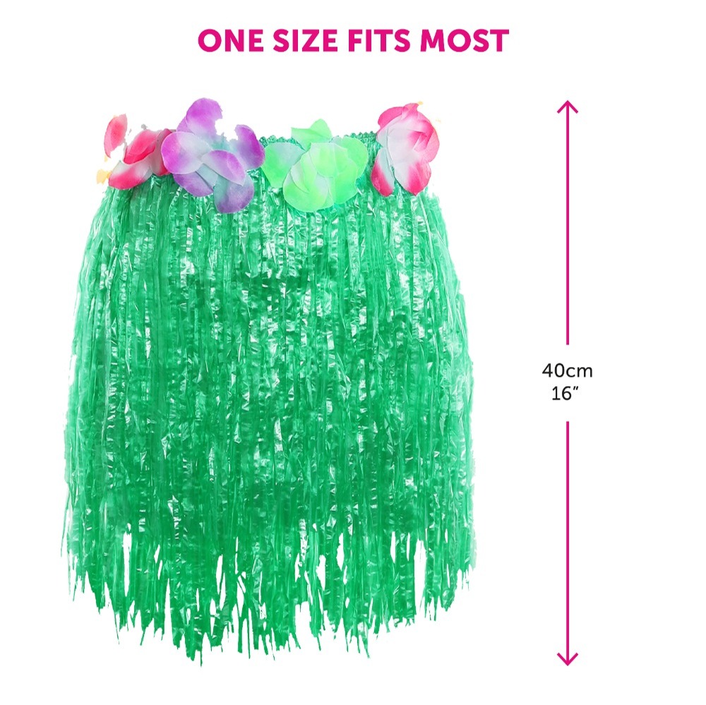 Green Short Hawaiian Skirt