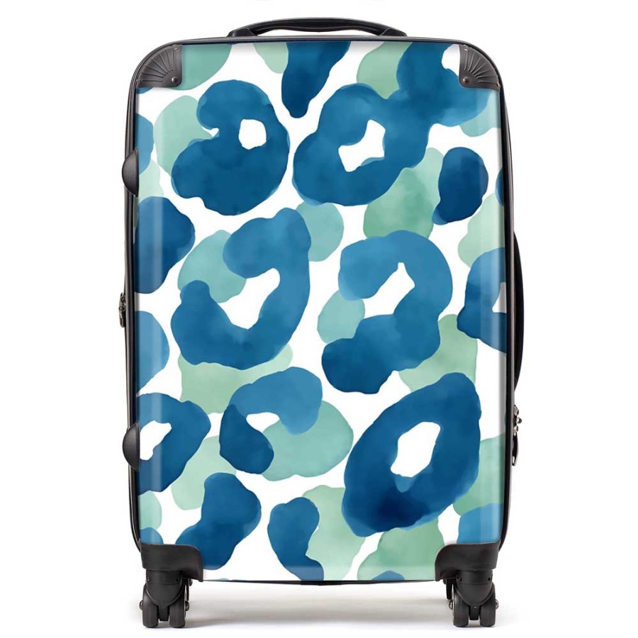 Click to view product details and reviews for Watercolour Leopard Print Suitcase Medium.