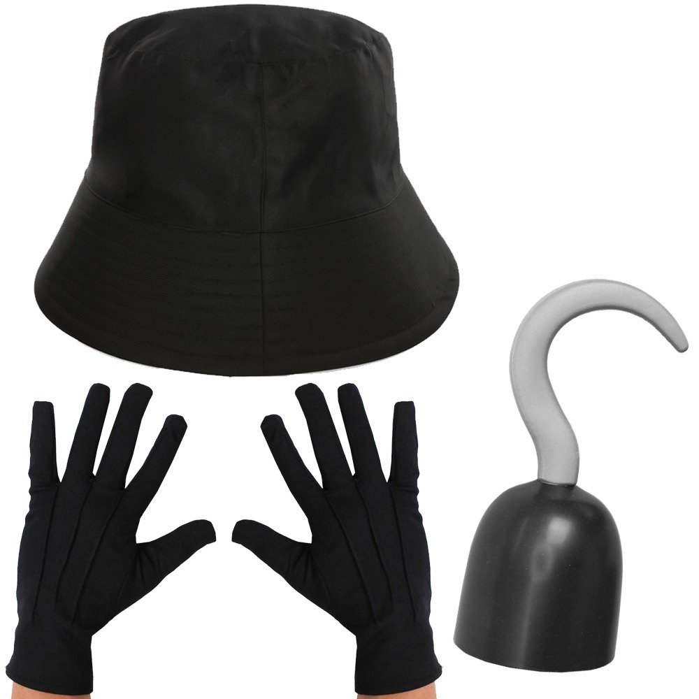 Click to view product details and reviews for Hook Villain Accessory Set 3 Pcs Bucket Hat Gloves Hook.