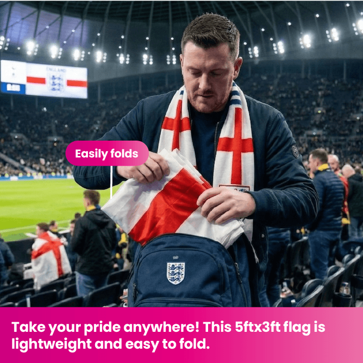 Large 5ft x 3ft England Flag