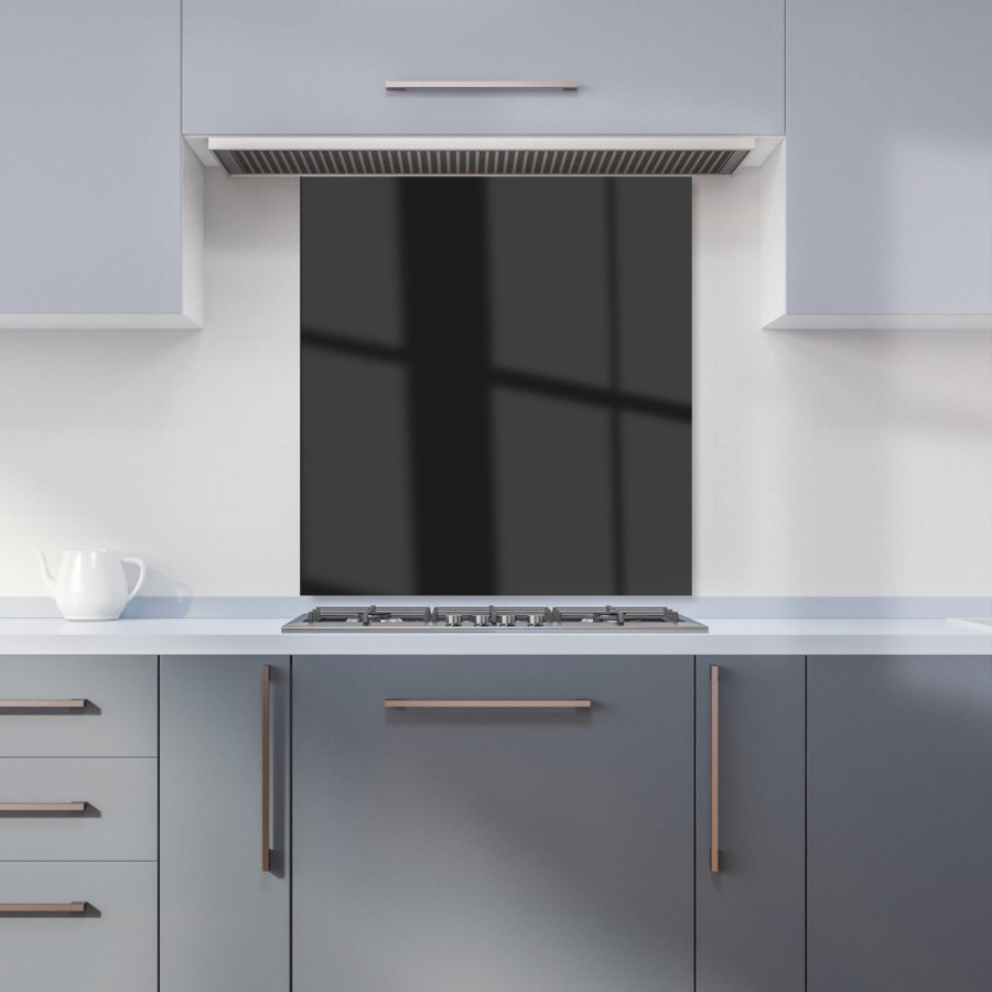 Click to view product details and reviews for Midnight Black Kitchen Splashback W700mm X H650mm.
