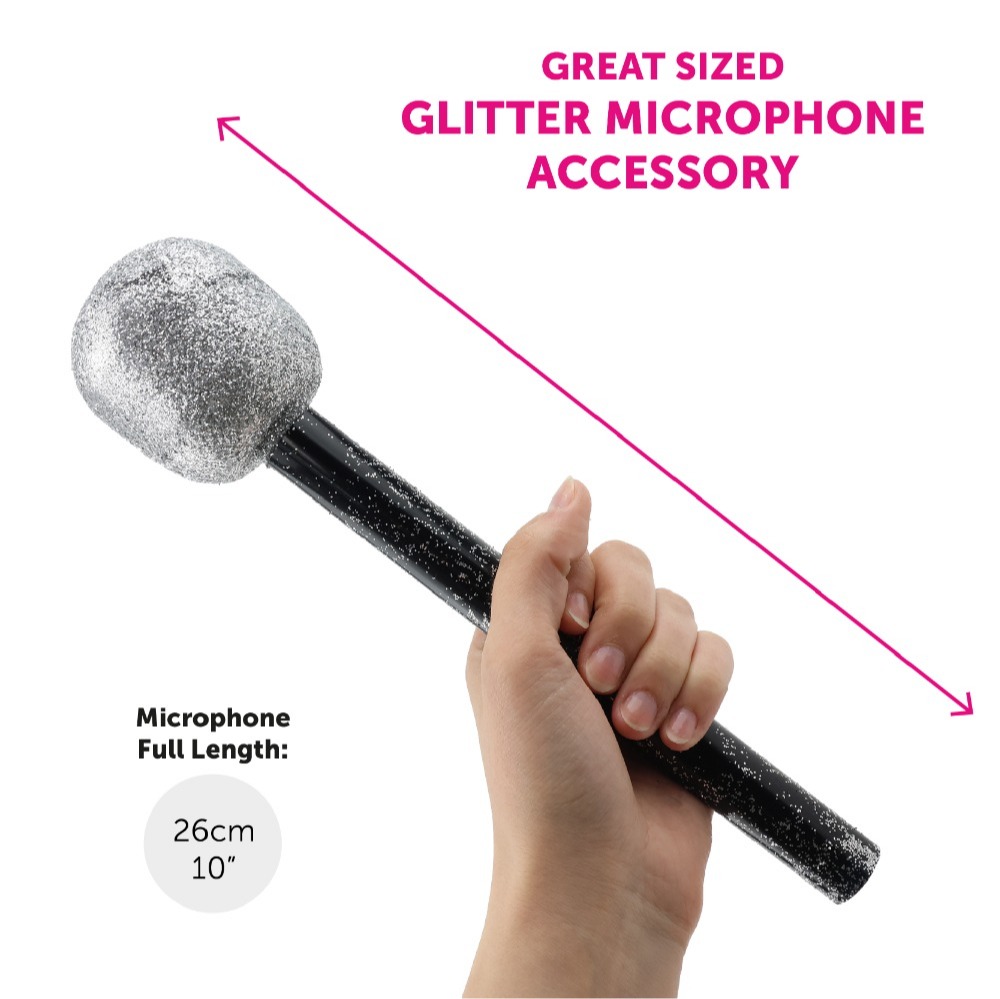 California Girl Accessory Set - Wig & Microphone