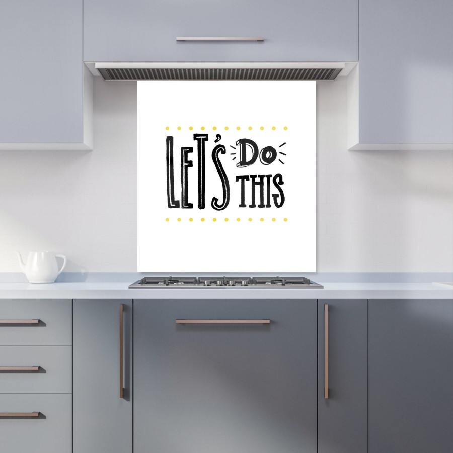 Click to view product details and reviews for Lets Do This Kitchen Splashback W900mm X H750mm.
