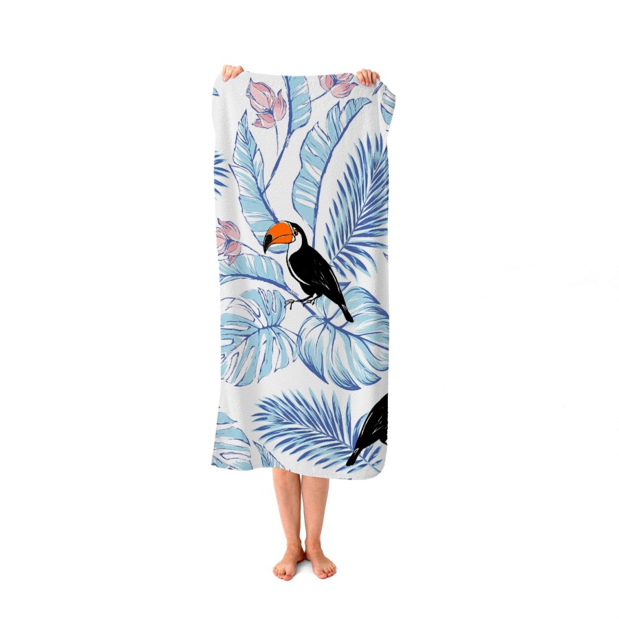 Tropical Toucan Beach Towel