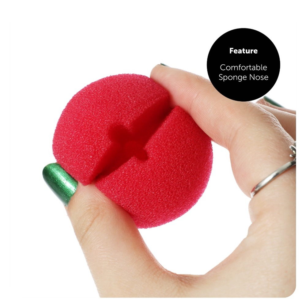 English Rose Hat & Red Nose