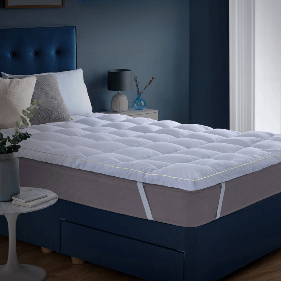 Click to view product details and reviews for Dreamland Forever Full Mattress Topper 5cm Deep Easy Fit Hypoallergenic Double.